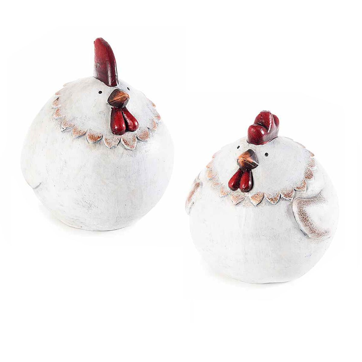 Material: Ceramica Dimensiuni: Lungime 19 cm x Latime 15 cm x Inaltime 18 cm Culoare: Alb, Rosu Cu un design minimalist si atractiv, aceste delicate figurine, reprezentand un cocos si o gainusa pot fi strecurate in cadoul de sarbatori pentru un suflet drag, iubitor de Paste traditional. De asemenea, odata amplasate pe politele mobilei sau in centrul aranjamentelor pascale, ele vor permite crearea unei atmosfere magice de sarbatoare autentica, iar casa dumneavoastra va deveni, cu siguranta, un ad Dinning, Jar, Novelty Christmas, Christmas Ornaments, Holiday Decor, Products, Christmas Jewelry, Christmas Decorations, Christmas Decor