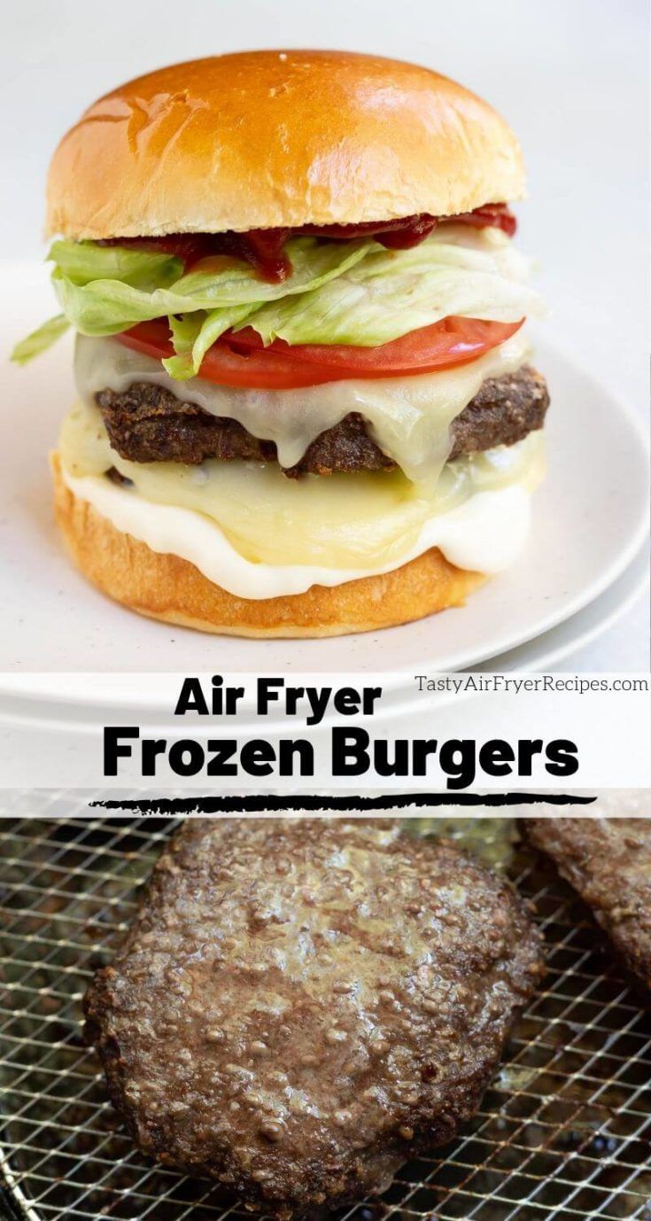 Frozen Burgers In Air Fryer | Recipe in 2020 | Air fryer recipes
