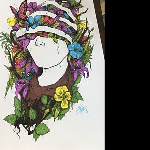 Download Princess Mononoke Art print by We Are All Corrupted | Etsy ...