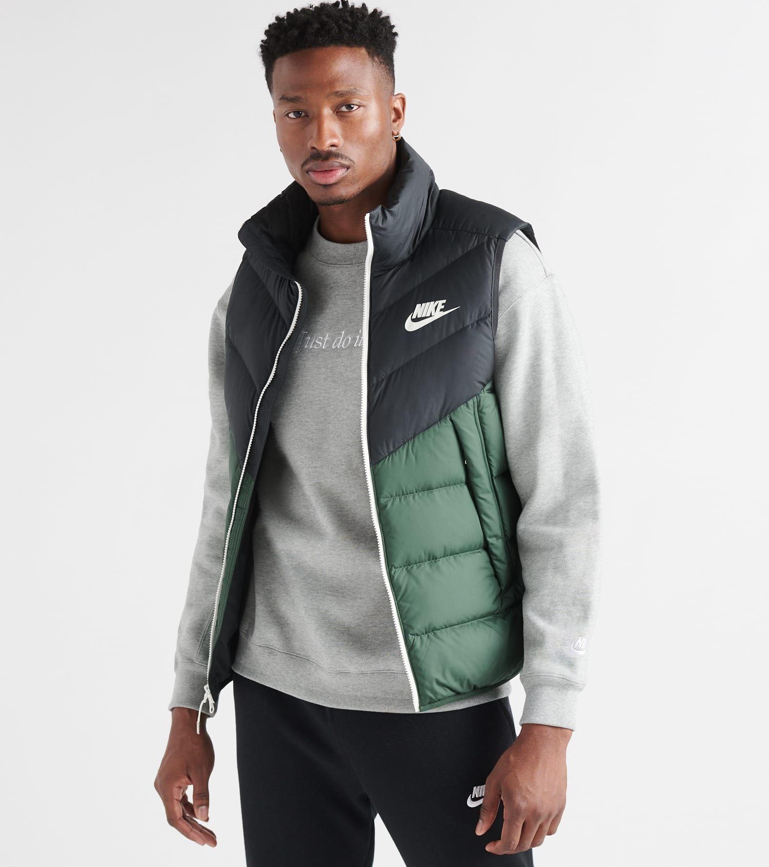 green nike vest