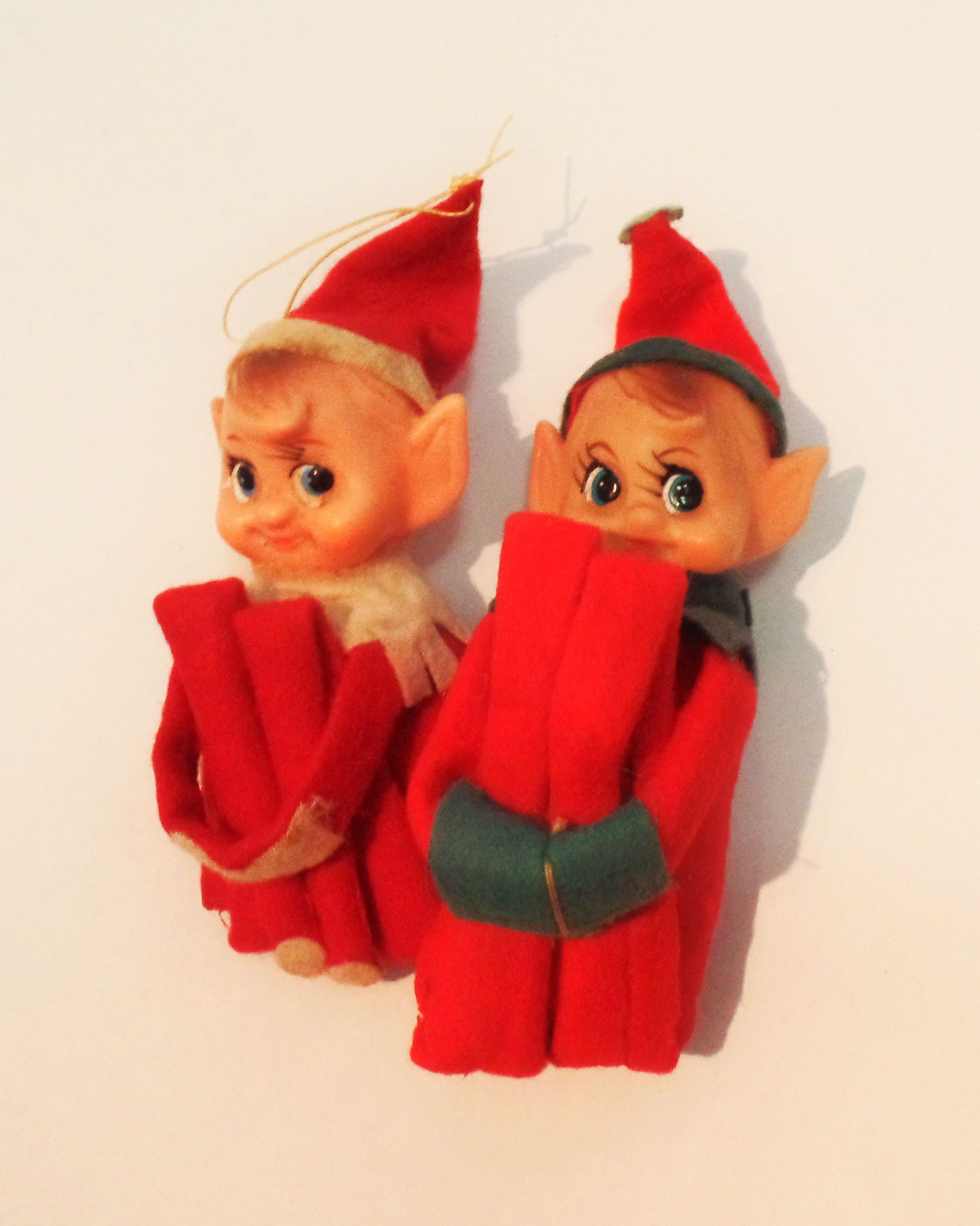 Vintage Japan Knee Hugger Elf On The Shelf Midcentury Retro Celluloid ...