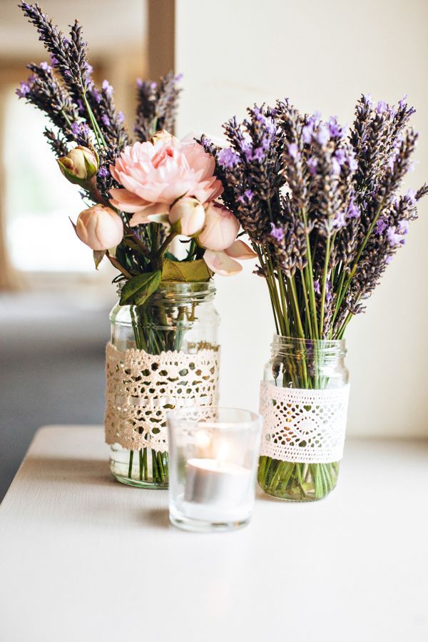 Decoracion Vintage Para Bodas Comunión In 2018 Pinterest Imagem 4 Deco Fl Lavender Wedding Centerpieces Dried