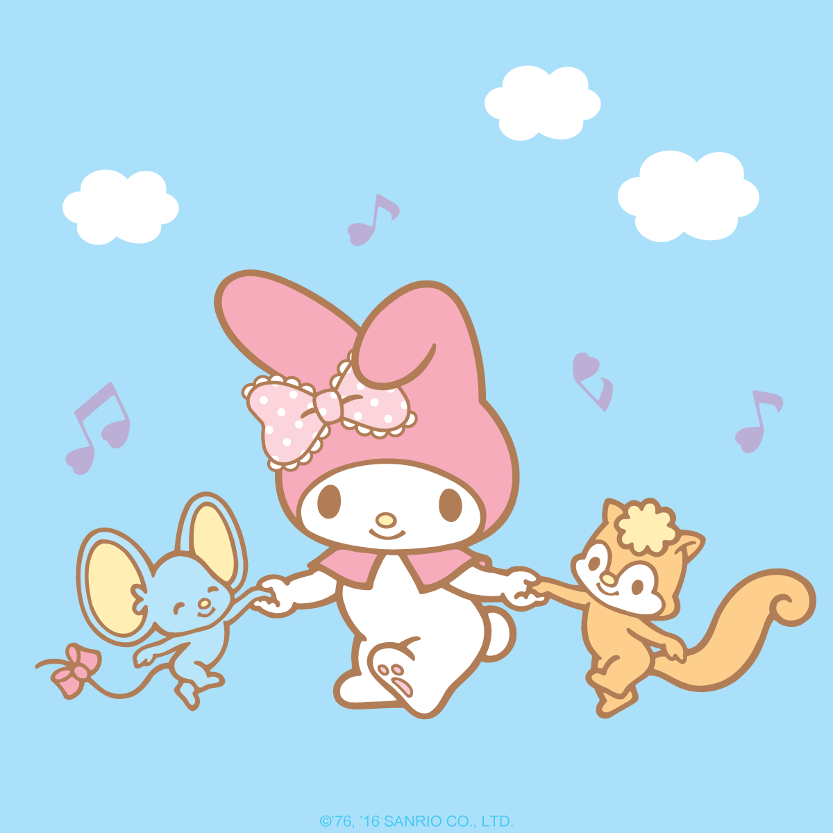 My Melody Loves Dancing With Her Friends Flat And Risu Hello Kitty Sanrio Characters Sanrio My Melody Loves Dancing With Her Friends Flat And Risu Hello Kitty Sanrio Characters Sanrio