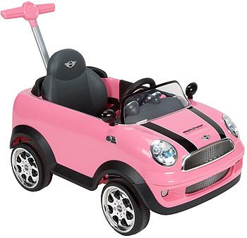 Avigo MINI Cooper Girls Foot to Floor Ride-On - Pink | Pink, Baby kids ...