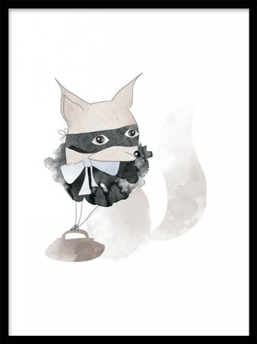 Mr fox, posters. affisch med barnmotiv. poster/affisch med ...