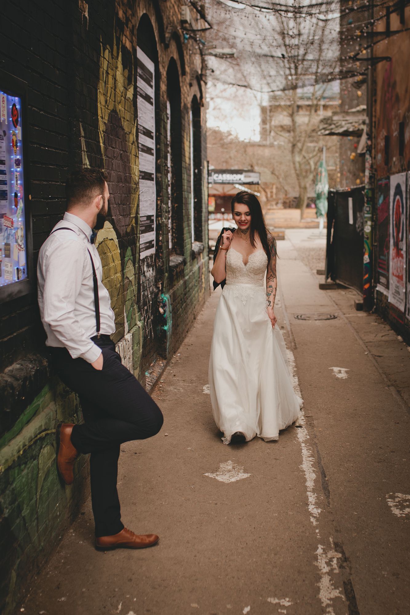 Alternative Tatowierte Braut Tatowierte Braute Heiraten Braut