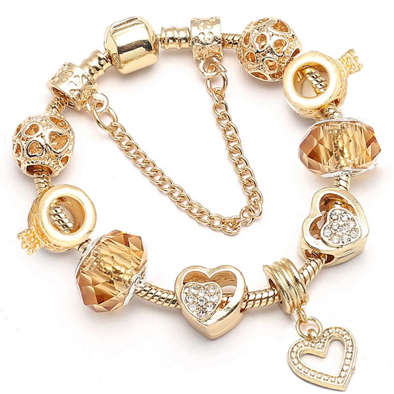 Baopon Dropshipping New Famous Brand Jewelry Women Charm Bracelet Baopon Dropshipping New Famous Brand Jewelry Women Charm Bracelet 2018 Fine Gold Bracelets Pulseras Mujer Review