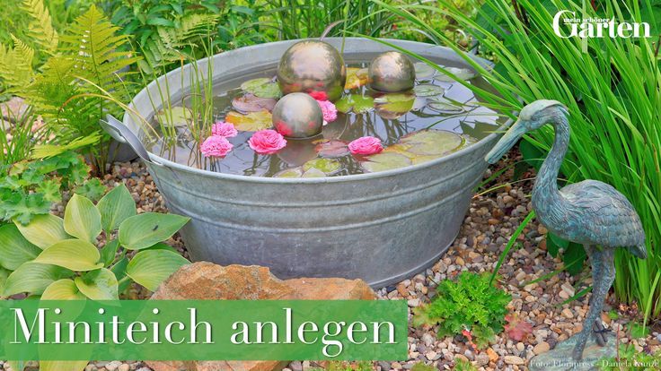 Miniteich richtig anlegen β 2019 - Deck ideas Miniteich richtig anlegen β 2019 - Deck ideas