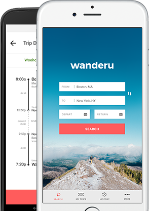 Wanderu Searches Amtrak Greyhound Megabus And Hundreds Of Other Bus And Train Lines To Find The Best Deals From 1 To 2 000 Cities In North America