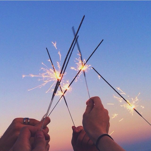 Sparks In The Air Like 4th Of July