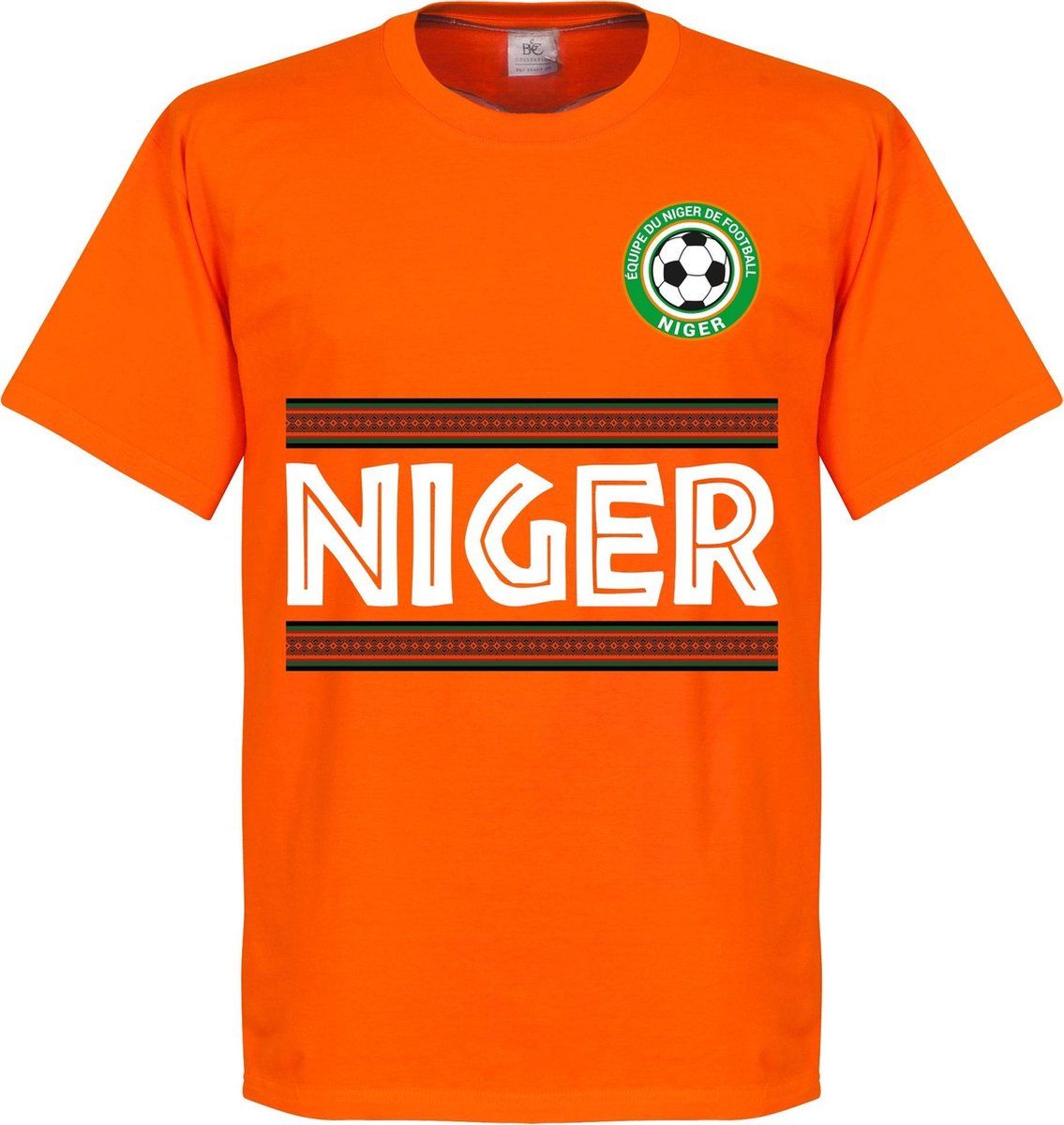 Niger Team T-Shirt - Oranje - XL