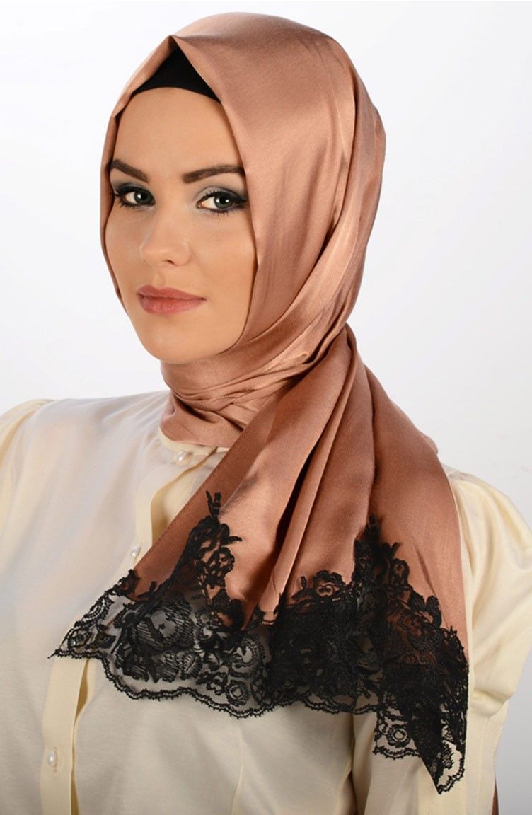 Somon Tafta Sal Dantelli Sal Karacabutik Www Karacabutik Com Lace Shawl Gupur Sal 2013 Sal Modasi 2013 Tesettu Viscose Scarf Beautiful Hijab Muslim Veil