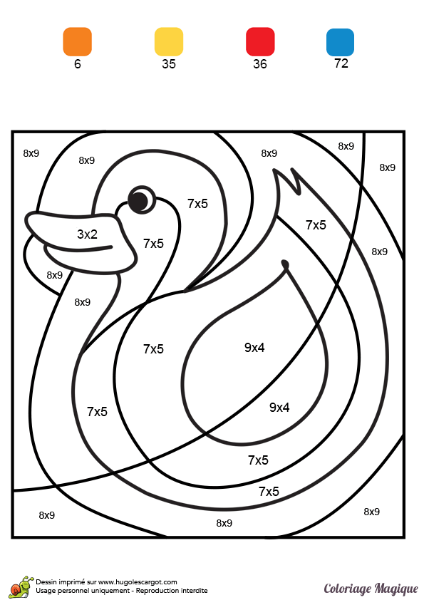 apprendre à faire de la multiplication tout en s amusant à on coloriage magique ce1 multiplication a imprimer id=84006