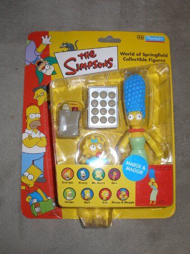 série MAGGIE 1 Complete Action Figure Toys Playmates WOS The Simpsons-MARGE