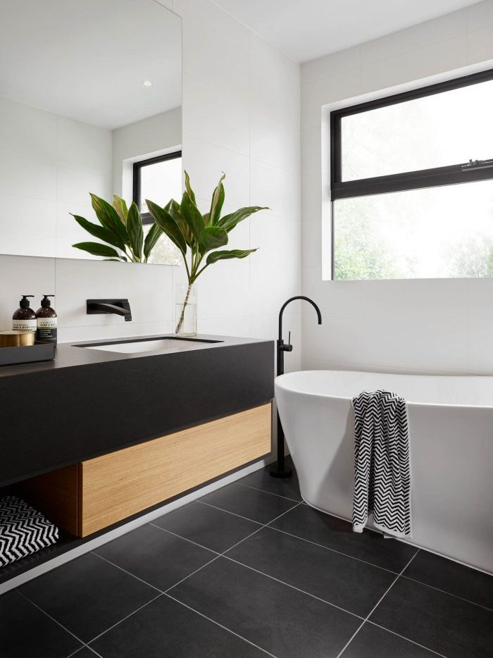 50 Beautiful bathroom tile ideas - small bathroom, ensuite floor tile