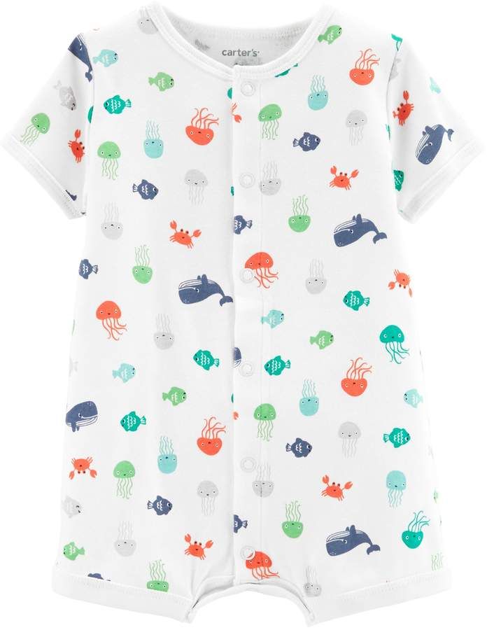 Baby Carters Unisex Baby Halloween Snap Romper