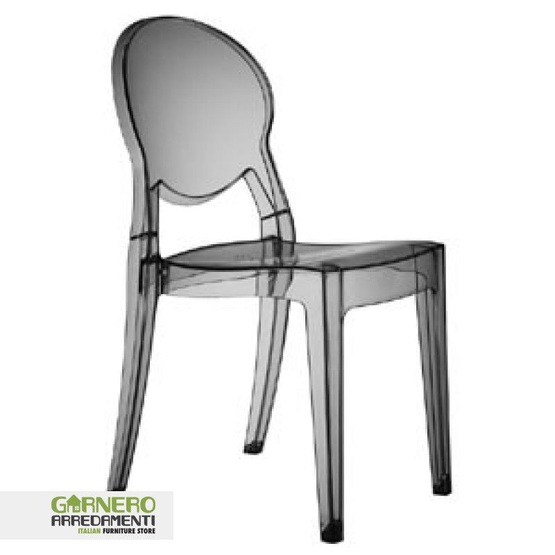 Sedia trasparente fumè igloo chair ideale per bar. sedie eleganti ... Cucina per bar