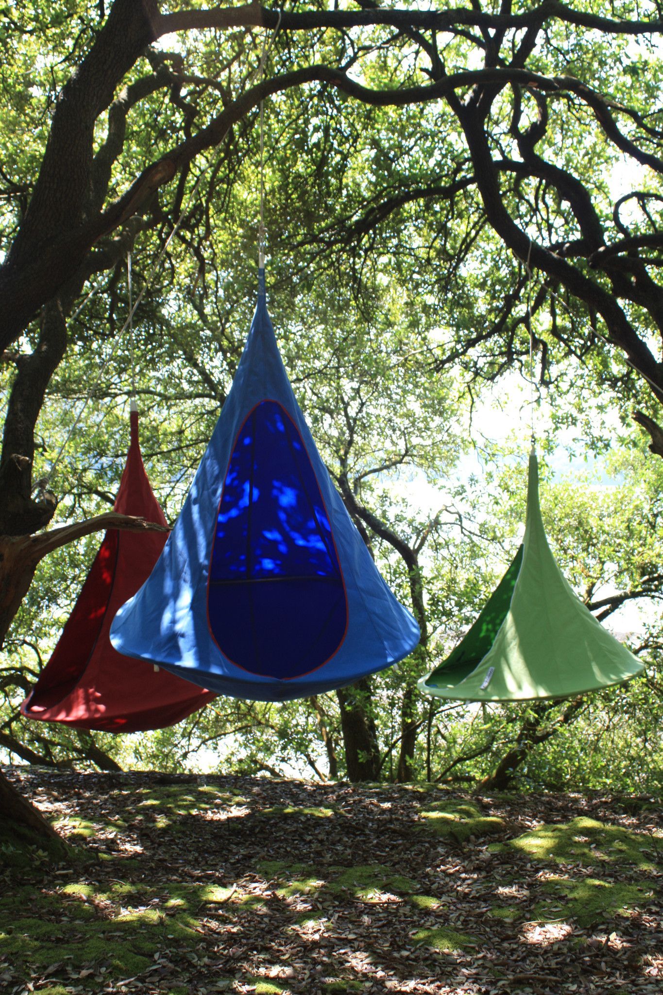 Single hammock tent