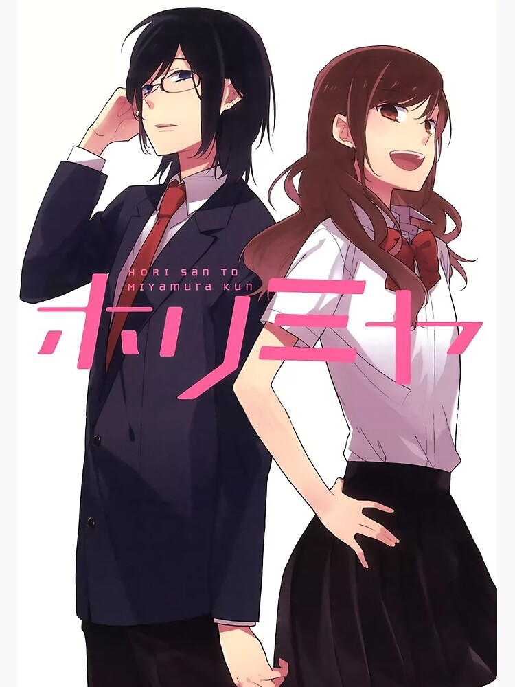 Horimiya Miyamura and Hori Poster Horimiya Miyamura and Hori Poster