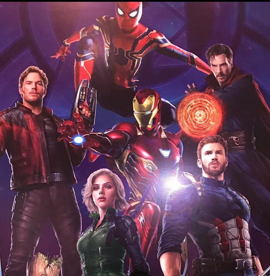Captain America Poster A2 Vengadores Avengers Infinity War Capitan America