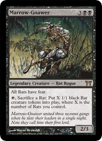 SERVANT OF ONI Planechase 2012 MTG Black Creature — Rat Ninja RARE INK-EYES