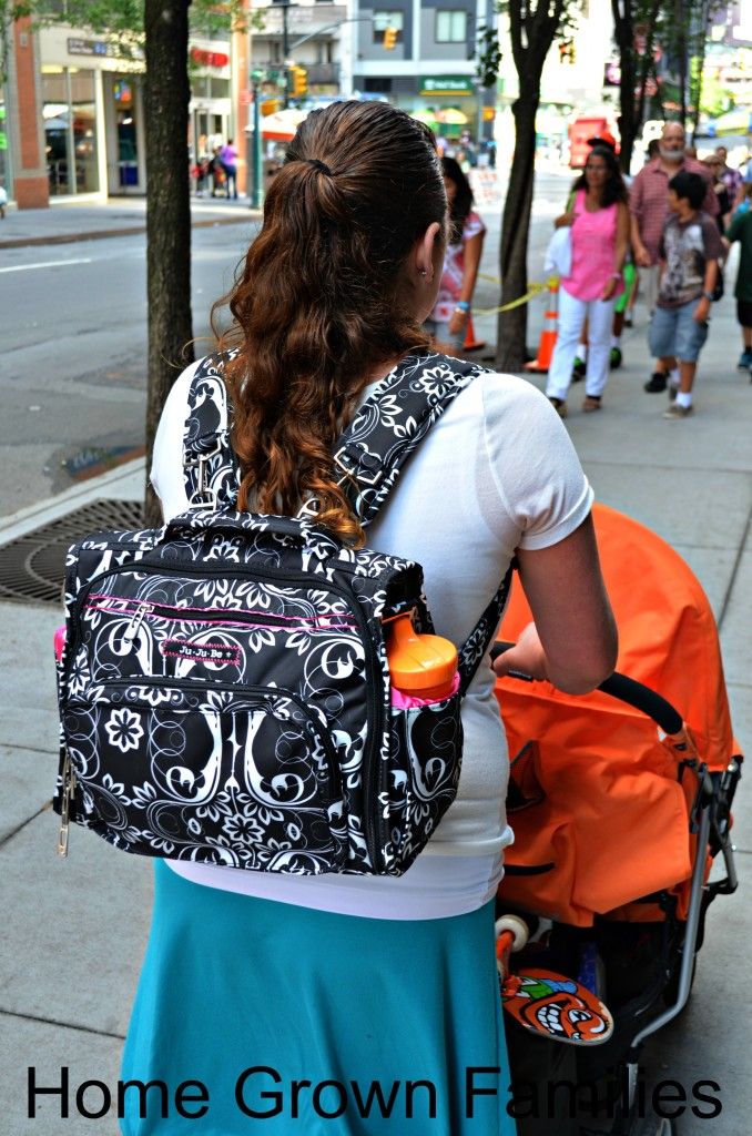 Mom Carrying A Jujube Bff Diaper Bag Backpack Best Mom Carrying A Jujube Bff Diaper Bag Backpack Best