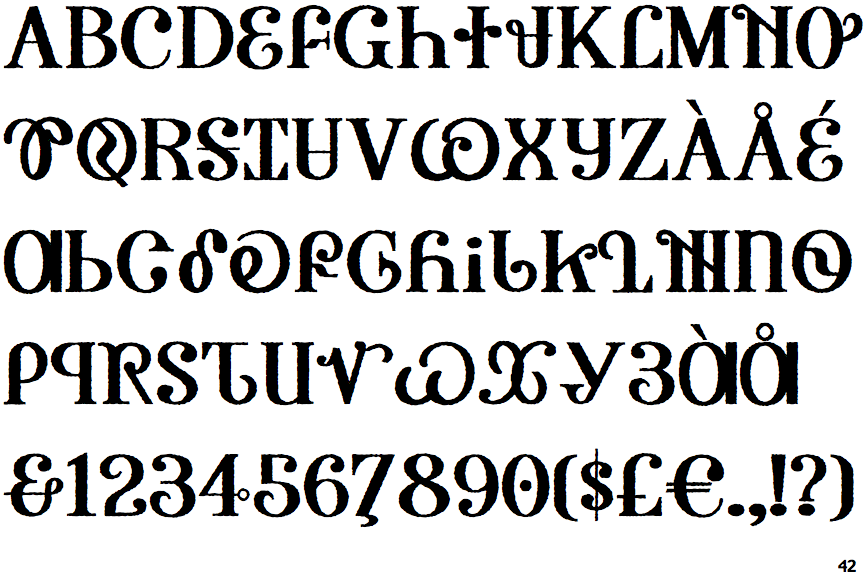 Hungarian Font Hungarian Font