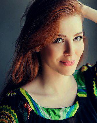 Turkish Actress Elcin Sangu Red Haired Beauty Beauty Girl Red Hair Woman