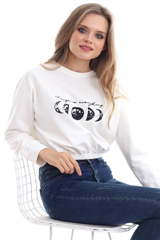 Sweatshirt Panosundaki Pin