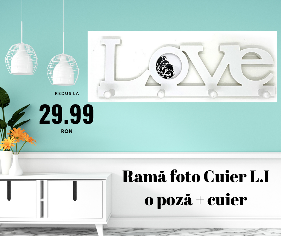 Photo frame hanger LOVE 1 picture