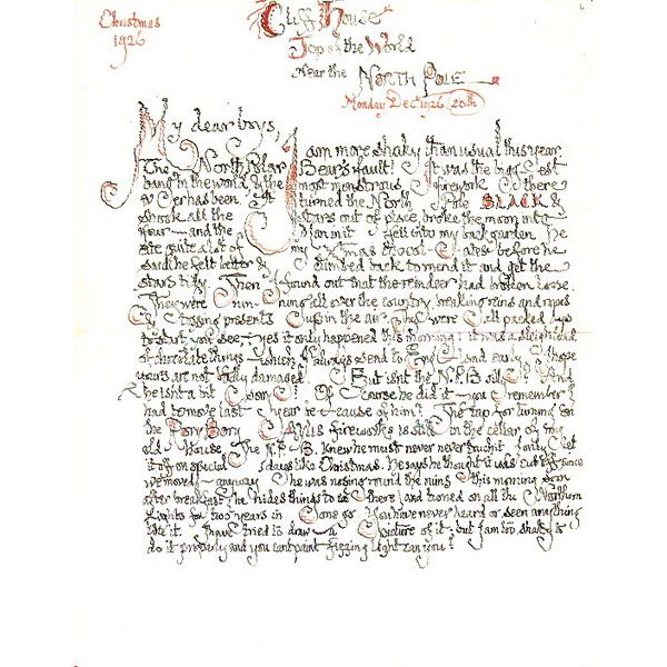 letters from father christmas by jrr tolkien letters from father christmas by jrr tolkien