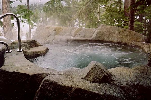 10 Alluring Outdoor Hot Tubs We D Love To Take A Soak In Cottage Life Hot Tub Outdoor Hot Tub Backyard Pool Hot Tub