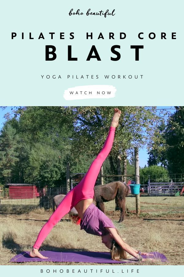 This intense yoga workout is all about getting results in your abs and building core strength. With...