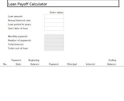 loan payoff calculator template sample loan payoff auto loan payoff calculator