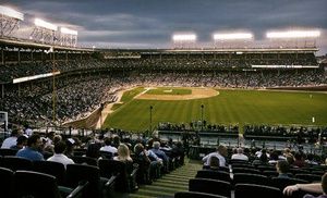groupon rooftop view of a chicago cubs game at sheffield baseball