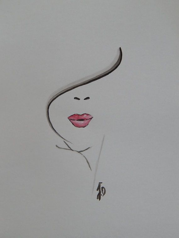 Portrait Aquarelle Watercolor Abstract Portrait Paintings Top