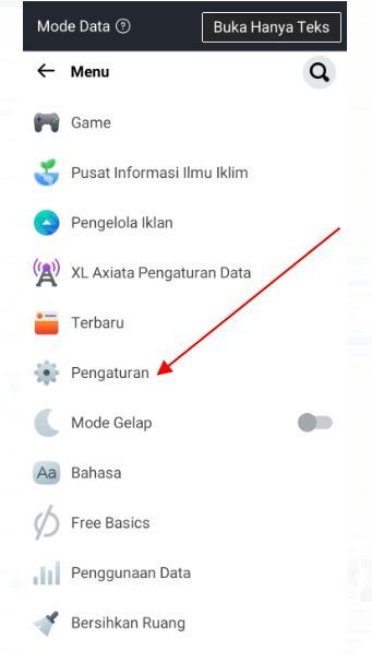 cara melihat daftar blokir di fb android