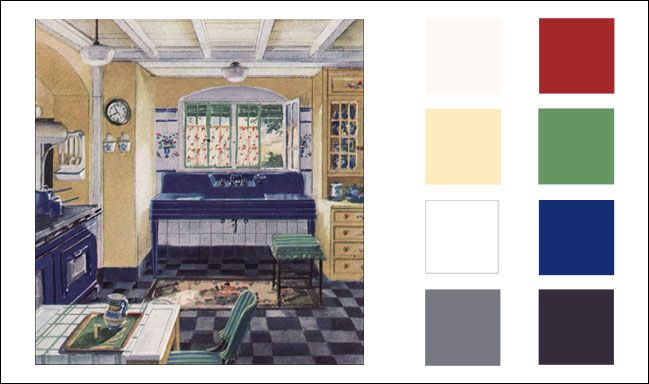 1930 kitchen design white federal style kitchen 1930 kitchen color palatte over the scheme which could take or leavei note light fixtures sink and tile work around area 1930 kitchen design white federal style kitchen 1930 kitchen color palatte over the scheme which could take or leavei note light fixtures sink and tile work around area