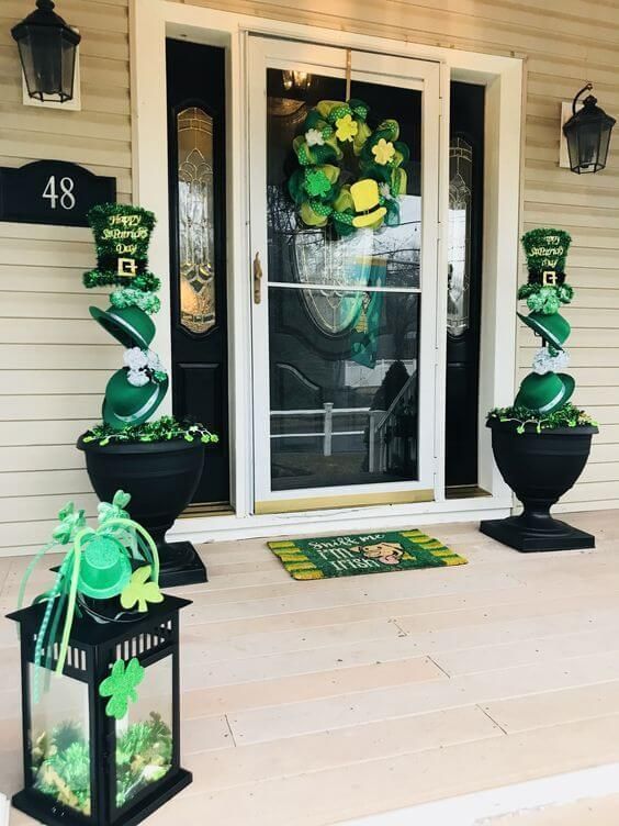 patricks day outdoor decorations