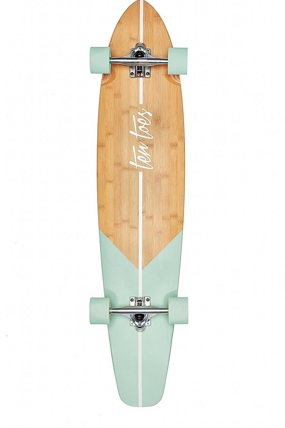 These sleek bamboo longboards that should definitely be in your summer starter kit.