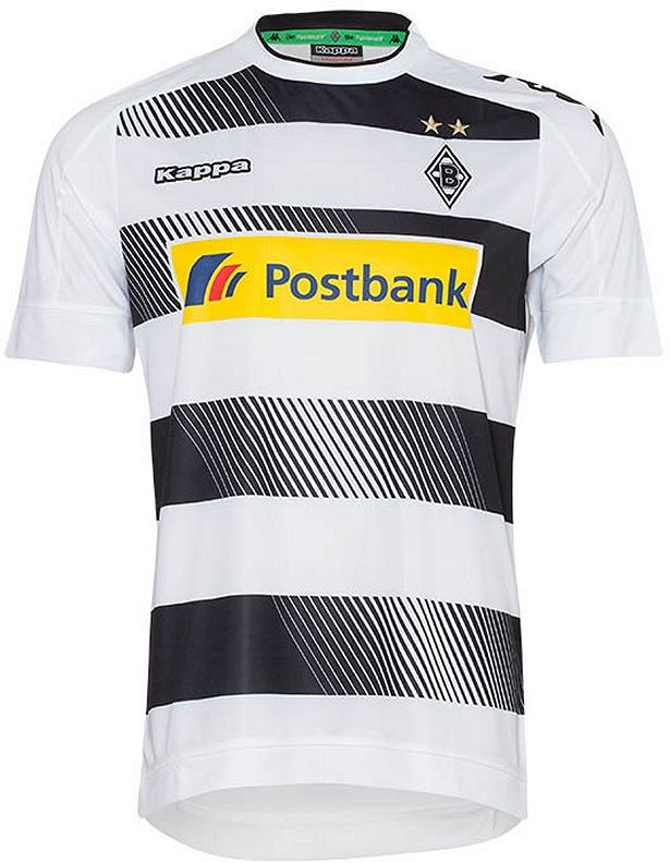 Show de Camisas: Kappa lança camisa titular do Borussia Mönchengladbach