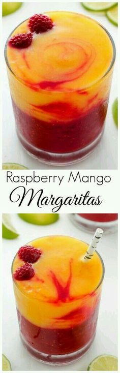 Drink Mango Margarita, Margarita Recipes, Raspberry Margarita, Summertime Drinks, Summer Drinks, Mocktails, Drink Treat, Food And Drink, Fancy Drinks