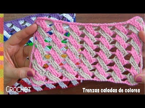 200 Ideas De Puntos Fantasía En Crochet Crochet Stitches Croché Tejidos A Crochet Puntos