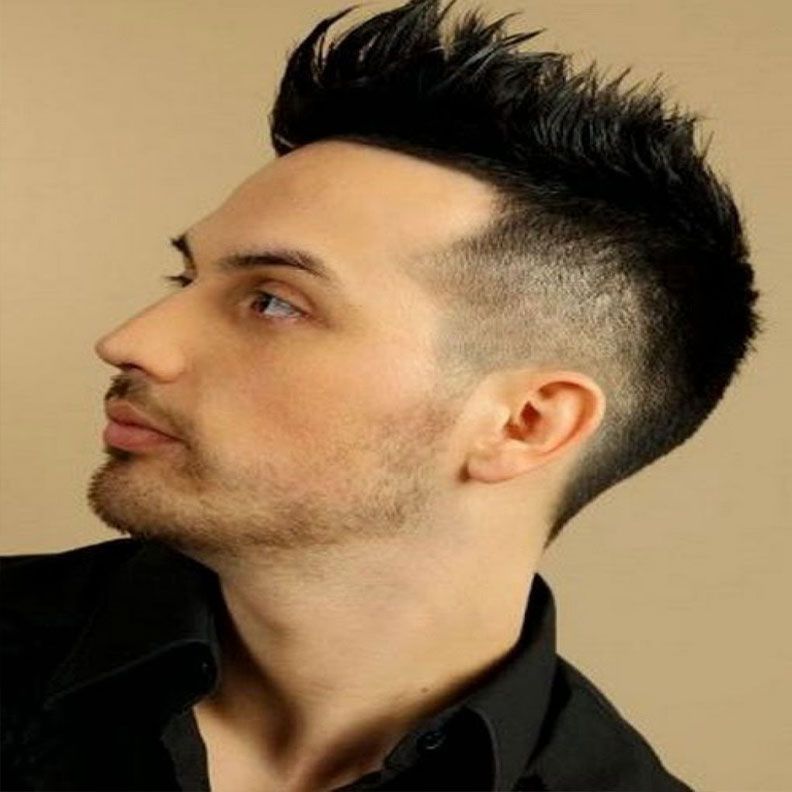 mohawk burst fade haircut mohawk burst fade haircut