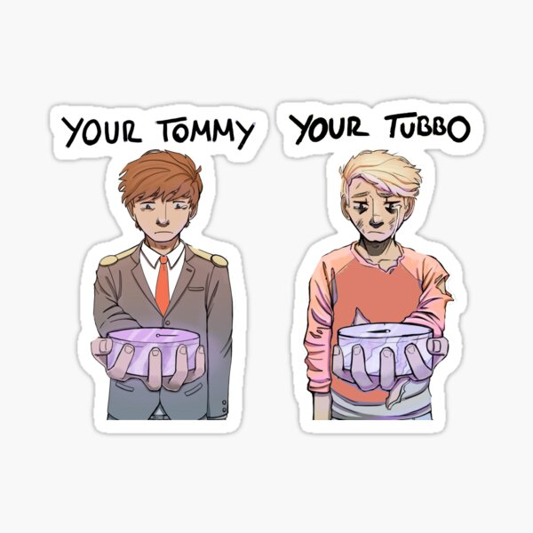 Your Tommy Your Tubbo Design Sticker Your Tommy Your Tubbo Design Sticker