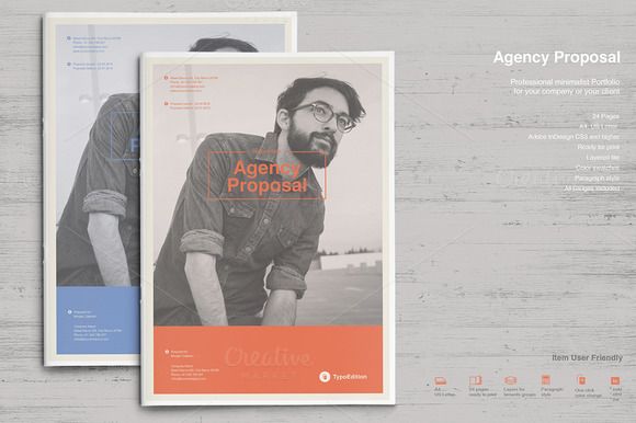 agency proposal by typoedition on creativemarket creative design