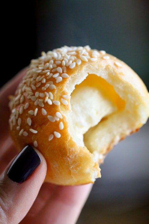 Stuffed Bagel Balls Recipe Skinny taste recipes Stuffed Bagel Balls Recipe Skinny taste recipes