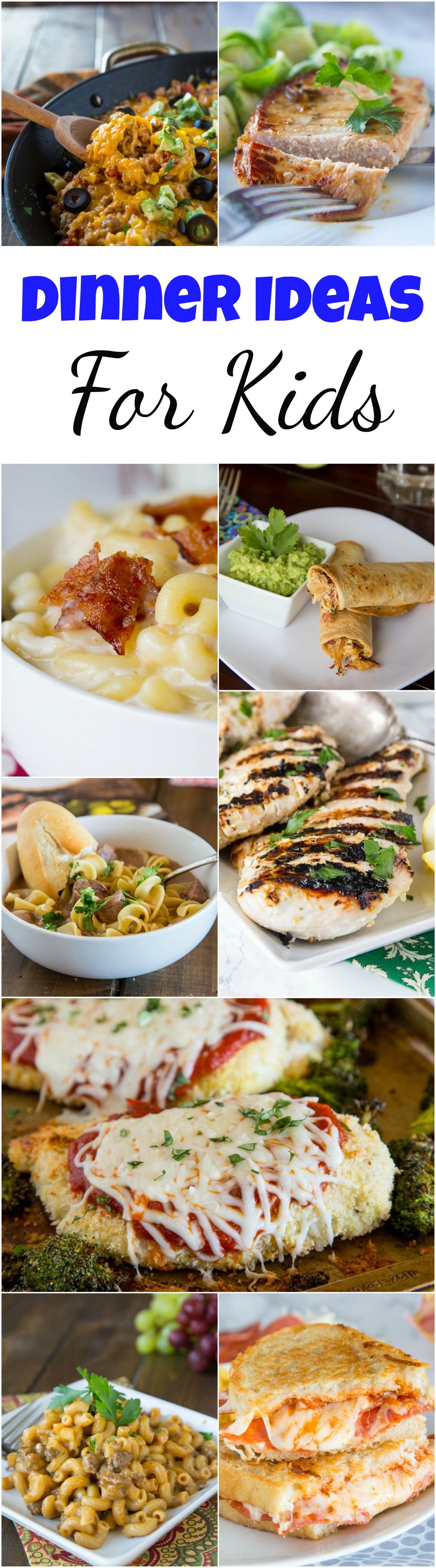Dinner Ideas for Kids - do you have picky eaters in your ...