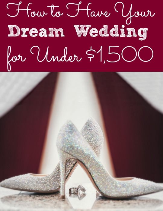 My Book Have Your Dream Wedding for 1,500 or Less is Out! Wedding