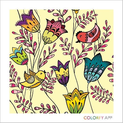 Download Voeltjies! | Coloring books, Colorfy, App drawings